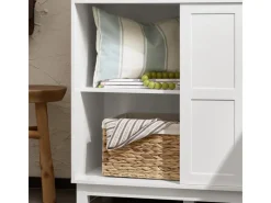 SoBuy Schuhschrank Buffet Küchenschrank Sideboard Kommode Weiß FSB84-W