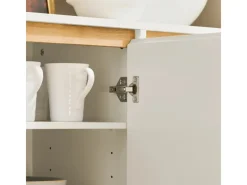 SoBuy Sideboard Küchenschrank Kommode Buffet Schuhschrank TV-Schrank FSB75-WN