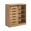 Hot SoBuy Sideboard Schuhschrank Kommode Küchenschrank Flurschrank Lowboard FSB65-N