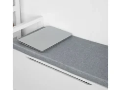 SoBuy Sitztruhe mit Klappe Spieltruhe Weiß Holzwerkstoff FSR76-W