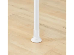 SoBuy Teleskop Kleiderständer mit 4 Kleiderstangen Garderobenständer KLS03-II-W