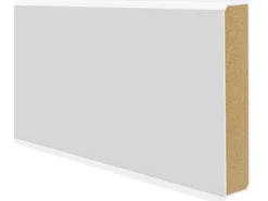 Sockelleiste Cubu flex life 60 Weiß 13 mm x 60 mm Länge 2500 mm