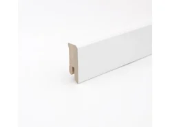 Sockelleiste White&Black Cubica Weißglanz 40 mm x 18 mm Länge 2400 mm