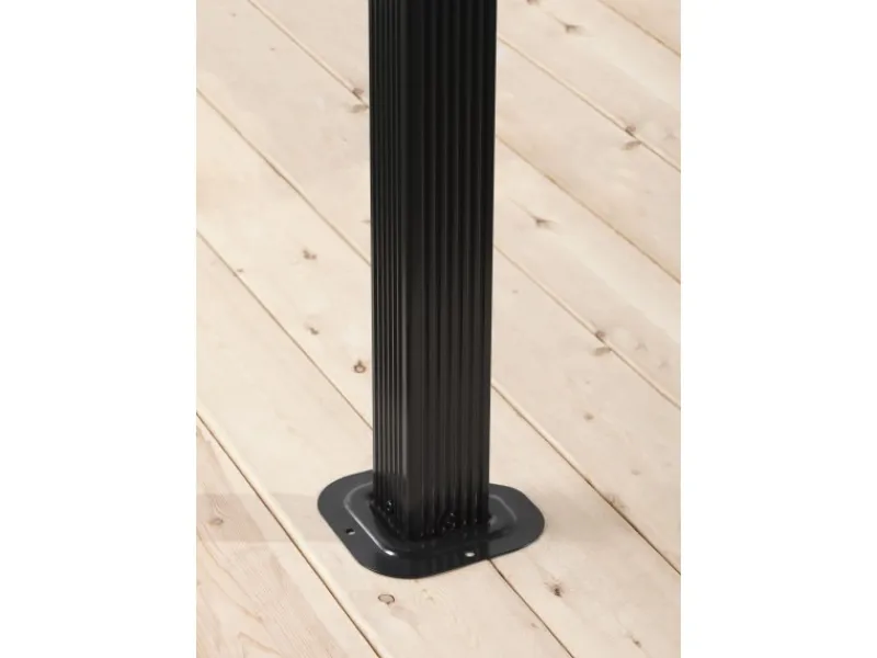 Sojag Aluminium-Pavillon Verona 10 x 14 Anthrazit 423 cm x 298 cm x 261 cm