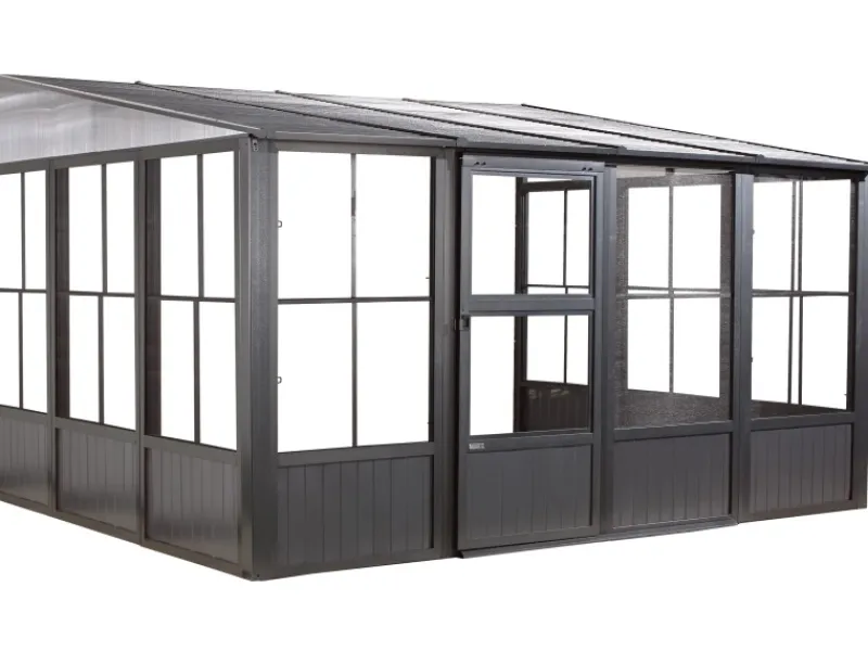 Sojag Kalt-Wintergarten Mural Anthrazit 309 x 404 cm