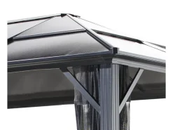 Sojag Pavillon Meridien 12 x 16 Anthrazit 365 cm x 485 cm x 270 cm