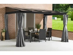 Sojag Terrassenüberdachung St. Barth Anthrazit 296 x 364 cm