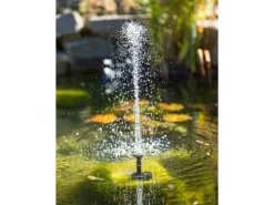 Solar Teichpumpe eckig