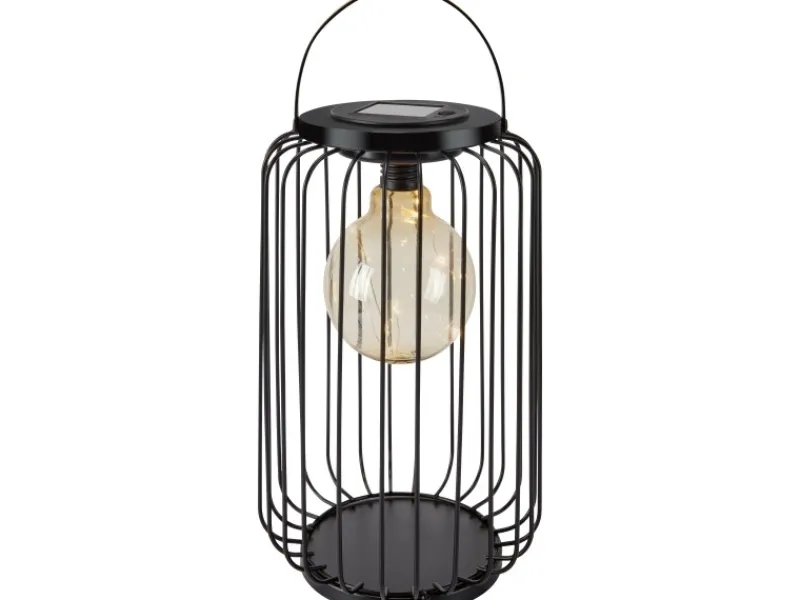 Outlet Solarlaterne Schwarz