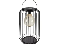 Outlet Solarlaterne Schwarz