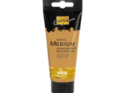 Solo Goya Acrylic Medium Struktur-Paste Brillant-Gold 100 ml Tube