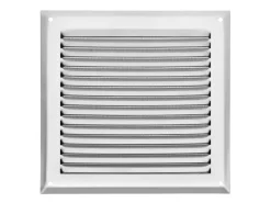 Outlet SOTECH Aluminium-Lüftungsgitter 190 x 190 mm optik Aufschraubbar mit Insektenschutz Edelstahl