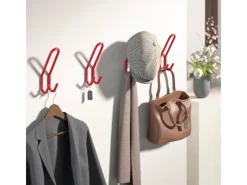 SOTECH Garderobenhaken FARA Rot Stahl Groß