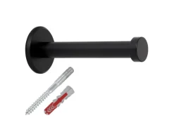 Hot SOTECH Garderobenhaken TALEA Ø10 mm Ø15 mm Länge 70 mm Edelstahl Schwarz Matt