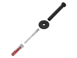 Hot SOTECH Garderobenhaken TALEA Ø10 mm Ø15 mm Länge 70 mm Edelstahl Schwarz Matt