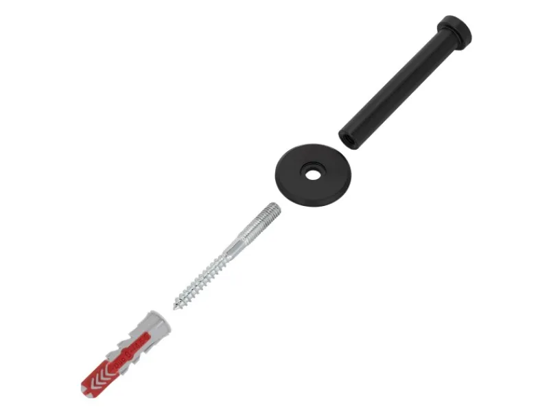 Hot SOTECH Garderobenhaken TALEA Ø10 mm Ø15 mm Länge 70 mm Edelstahl Schwarz Matt