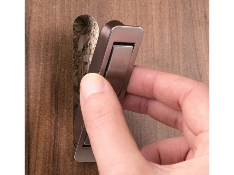 SOTECH Klapphaken ZILLY Klein Zum Einfräsen Schwarz