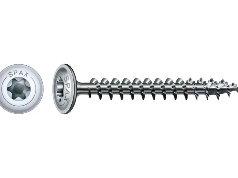 Spax Tellerkopf Holzschraube T-Star plus-Antrieb Ø 6 mm x 80 mm 24 Stück