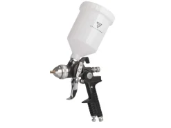 STAHLWERK HVLP Lackierpistole SG-600 ST mit 14 mm Düse und 600 ml Fließbecher