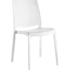 Stapelstuhl London aus Kunststoff u. Fiberglass Matt Weiss 83 cm x 43 cm x 55cm
