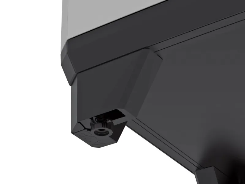 Discount Keter Stilo 2er-Set Kunststoffschrank hoch und niedrig Grau-Schwarz