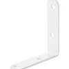 Stuhlwinkel Weiß Pulverbeschichtet 60 mm x 60 mm x 18 mm