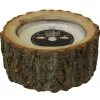 Outlet Sunny Garden Holz-Baumscheibe mit Kerze Ø 16 cm x 7,5 cm