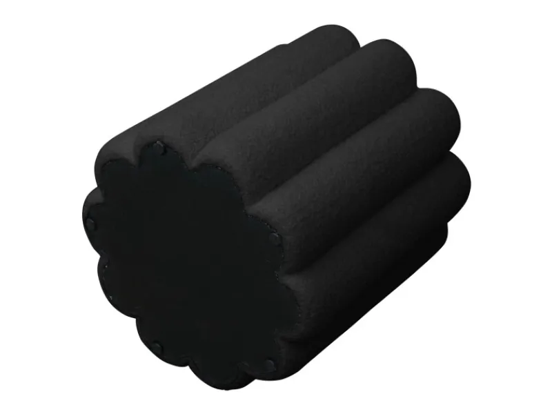 SVITA Dahlia Hocker Pouf Teddyboucle Modern