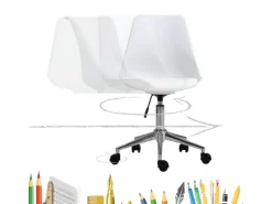 SVITA Eddy Kinderschreibtischstuhl Schreibtischstuhl Kinder Drehstuhl Höhenverstellbar