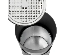 SVITA 30L Standaschenbecher Eimer Aschenbecher Mülleimer Ascher 60x25cm
