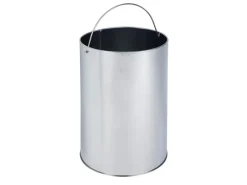 Hot SVITA 30L Standaschenbecher Eimer Aschenbecher Mülleimer Ascher 60x25cm Schwarz