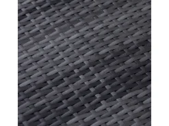 Online SVITA Lugano Polyrattan Lounge Gartenmöbel Set Gartenlounge Gartensofa Grau