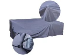 SVITA Monroe Garten-Lounge Set Abdeckhaube Polyrattan Lounge-Möbel Sitzgruppe