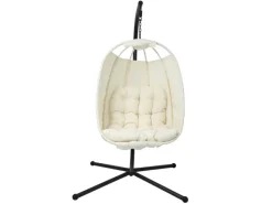 SVITA Nelly Hängesessel Mit Gestell Klappbar Hängekorb