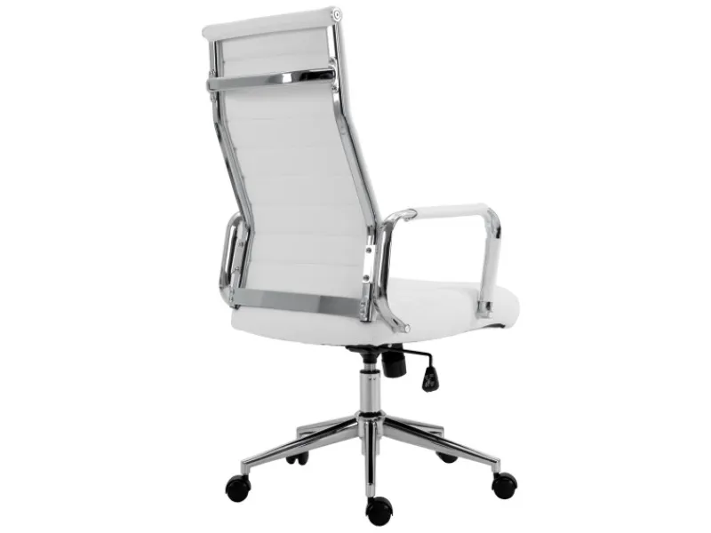 SVITA Office Comfort Bürostuhl Schreibtischstuhl Drehstuhl Hohe Rückenlehne Kunstleder