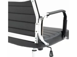 SVITA Office Comfort Bürostuhl Schreibtischstuhl Drehstuhl Niedrige Rückenlehne Kunstleder