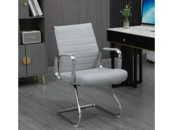 SVITA Office Comfort 2er Set Besucherstuhl Freischwinger Mit Armlehne LB Stoff