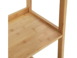 Online SVITA Raja Bücherregal Bambusregal Aufbewahrungsregal 4 Ebenen Wohnzimmer Flur Natur