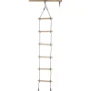 New SwingKing Strickleiter mit 6 Holz-Sprossen