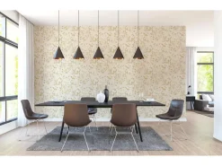 Tadessi Tapete Blumen Lenni M1 No 3571 Vliestapete Gelb Weiß Floral Natur