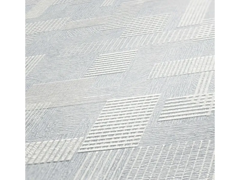 Tadessi Tapete Grafik Meo M1 No 2064 Vliestapete Überstreichbar Weiß Geometrisch