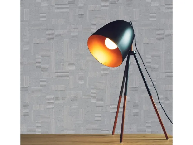 Tadessi Tapete Grafik Meo M1 No 2064 Vliestapete Überstreichbar Weiß Geometrisch