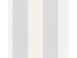 Clearance Tadessi Tapete Streifen Romeo M1 No 2041 Vliestapete Überstreichbar Grau Weiß