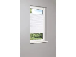 Online Tageslicht-Spannplissee Valeria 60 cm x 130 cm Weiß