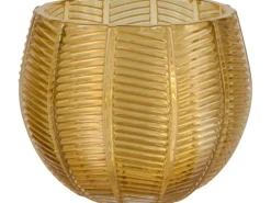 Teelichthalter Safari Lodge Glas 8 cm x Ø 9 cm