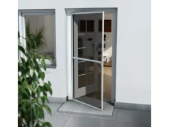 Teleskop Insektenschutzrahmen Tür 100 cm x 210 cm