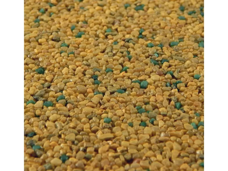 Hot Terralith Buntsteinputz Mosaikputz 2mm -15 kg- BSP15 Gelb Grün