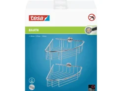 Tesa Eck-Duschregal Baath Plus Verchromt