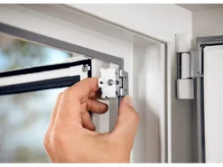 Tesa ® Fliegengitter Adapter-Set für faltbare Alu-Türrahmen Falt