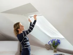 Sale Tesa Fliegengitter Dachfenster weiß 140 cm x 120 cm